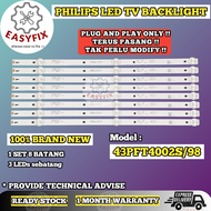 43PFT4002S/98 PHILIPS 43 INCH LED TV BACKLIGHT ( LAMPU TV ) 43PFT4002