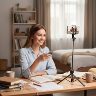 HP Selfie Stick Tripod Bluetooth 170cm + LED | Selfie Stick Foldinghp with Remote