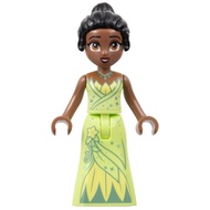 Original Lego Disney Princess - Tiana (Metallic Pointed Necklace, Thin Hinge Skirt) 43215 43246 Mini