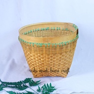 wakul bambu Diameter 32cm bakul nasi bobokoh Tenong bambu ceting kalo tambir Tempeh bambu tampi teng