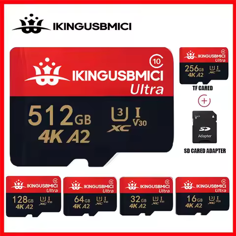Extreme PRO Micro SD Card 256GB 64GB 32GB 512GB 256G 40 0G Micro SD 8GB Flash Memory Card SD U3 4K V