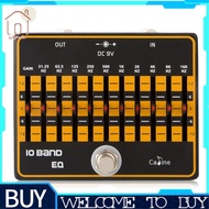 CP-24 10 Band EQ Equalizer Guitar Effect Pedal True Bypass Guitar Accessories