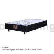 Kasur Central Springbed Deluxe Knitting Multibed Size 100 x 200 - Khusus Jabodetabek