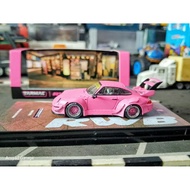 Diecast Tarmac Porsche RWB 993 Matt Pink Special Edition Manila Autp Saloon 2025