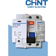 CHINT RCCB 2 Pole/4 Pole c/w Auto Reset/30mA/100mA/300mA NL1-63