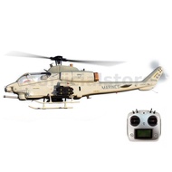 ROBAN 470AH-1W Super Cobra Navy Camo Scale Simulation RC Helicopter with Intelligent Flight Control 