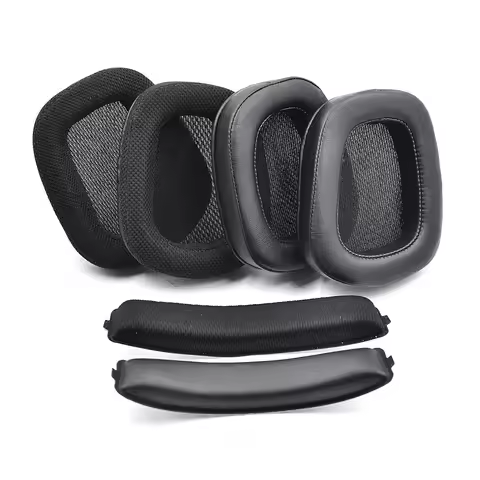 Replacement Ear Pads Cushions Headband Kit for Logitech G633 G933 G635 G633S G933S Gaming Headset Ea