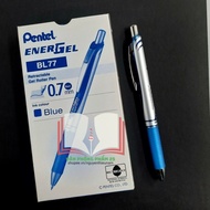 Pentel BL77 water signature pen, press type, 0.7mm nib