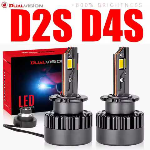 Dualvision D2S D4S LED Headlights HID D1S D3S D5S D8S D1R D2R D3R D4R D1C D2H D2C Two-sided 9570 CSP
