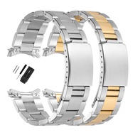 Curved End Solid Stainless Steel Watch Strap for Rolex Air King Datejust Watch Band Diving Diver Wat