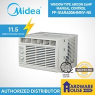 MIDEA 0.6HP Energy Saving Window Type Aircon R32 Inverter Grade Freon Non-Inverter AC Motor