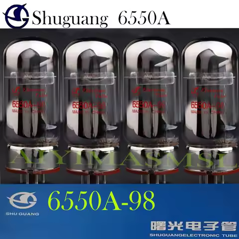 Shuguang Tube 6550A-98 6550 Vacuum Tube Replace KT88 6550B 6550 Tube Amplifier Kit DIY Audio Valve M