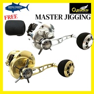 Opass fishing reel Master Jigging 31HG,41HG Baitcasting Fishing Reel Line guide jigging Slow jigging