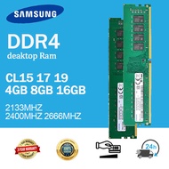 Samsung 4GB 8GB 16GB DDR4 2133MHZ 2400MHZ 2666MHZ 1Rx8 2Rx8 PC4 RAM Desktop DIMM Memory