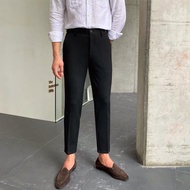 Quần âu Nam - Quần Tây Nam Công Sở Đen Cá Tính Dáng Ôm Chuẩn Vải Mỏng Nhẹ Không Nhăn Không Xù JBAGGY