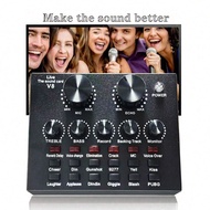 Podcast Equipment Kit, Podcast Microphone And V8 V8S,F998 Sound Card, On-Site External Sound Mixing