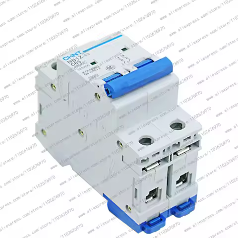 1Pcs Dual Rated AC DC Circuit Breaker NB1Z-63 2P 1A 6A 10A 16A 20A 32A 40A 63A DC 220V AC 230V 400V 
