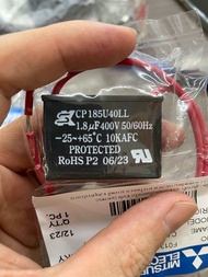 คาปาซิเตอร์มิตซูบิชิ MITSUBISHI อะไหล่แท้ 0.5uF 0.7uf 1.0uF 1.5uF 1.8uF 2.0uF CAPACITOR แคปพัดลม