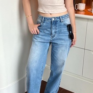 betty baggy jeans(XS-3XL) by Duex Studio กางเกงยีนส์เอวต่ำกำลังดี