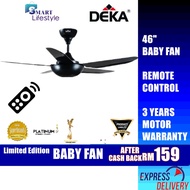 SMART LIFESTYLE 5 BLADES BABY FAN WITH REMOTE CONTROL BY DEKA SM46F【LIMITED EDITION】/REZO 42" Ceilin