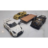 HOTWHEELS Hot Wheels lbwk nissan s15 2, r35 rubber tires 1 + rubber tire cart