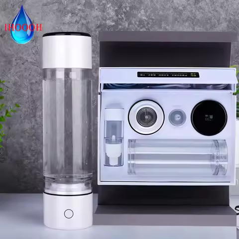 IHOOOH MRETOH Low Frequency 7.8Hz Nano Hydrogen Water Generator Bottle Rich hydrogen Water Bottle An
