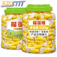 Xzcsttt Durian Candy 500g Extra Strong Durian Candy Durian Soft Candy Fruit Candy