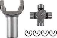 Transmission Slip Yoke (3-3-2431X) + U-Joint Kit (5-460X) - Replaces OEM - Compatible with GM Turbo 