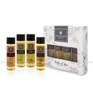【Bath & Bloom】花植萃臉部及身體按摩油禮盒組75mlx4