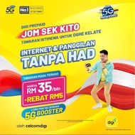 Digi Prepaid Next Simcard (Pilih nombor 4 digit last)