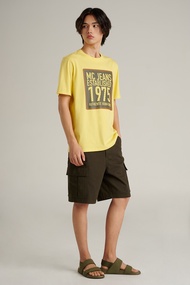 Mc jeans เสื้อยืดแขนสั้นผู้ชาย คอกลม MTTZ935