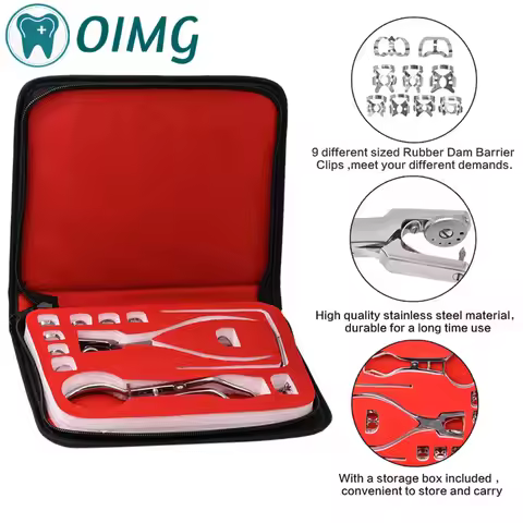 Dental Dam Hole Puncher Set Puncher Pliers, Dentist Dental Dam Perforator Dental Rubber Dam Puncher