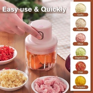 Wireless Food Chopper Electric Garlic Chopper Cordless Mini Chopper Portable Rechargeable Mini Chopp