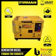 Firman Generator Diesel Fdg 15000 Ste Genset Fdg15000Ste 9 Kw 3 Phase