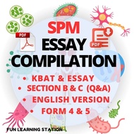 Biology Essay & KBAT Compilation SPM Form 4 & 5 Section B& C KSSM Esei Kompilasi Esei Biologi
