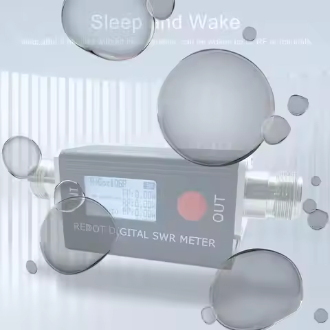 RD106P Digital SWR Meter 120W Standing Wave Meter FMB VHF UHF 80-999MHz Standing-wave Ratio 1.00-99.