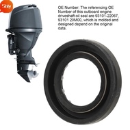 SHLY Outboard Engine Driveshaft Oil Seal, Rubber 93101-22067, 93101 20M00 Outboard Drive Shaft Oil S