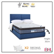 【BHL】King Koil Prince Sapphire Mattress - Free Pillows