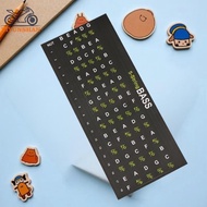 ziyunshan 1PC Beginner Musical Scale Frets Note Decal Guitar Scales Stickers Fretboard Sticker Guita