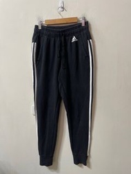 Adidas S97117 印刷logo 三線 彈性抽繩 束口褲