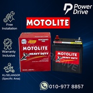 [Installation Provided] Century Motolite Heavy Duty NS40ZL | 38B20L Car Battery Bateri Kereta Myvi K
