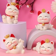 Cute little lucky cat desk decorations, office decoration, desk decoration, home decoration. cute de
