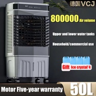 (5 Years Warranty) VCJ Air Cooler 50L Large Capacity Water Tank Home Silent Cooling Fan  With Remote