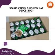 Seakid Crispy Dilis (Anchovies) Regular -SET OF 36pcs-