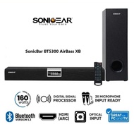 SonicGear SonicBar 5300BT Airbass BT5300 BX Powerful Wireless Soundbar Subwoofer for PC and TV