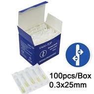 AG | AG 0.3/0.4 Endodontics Irrigator Tips 100pcs Single Pack Irrigation Needles 25MM Disposable Roo