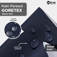 Bahan Kain Jaket Parasut Goretex Murah 100% Anti Air