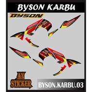 BYSON KARBU Striping Stickers YAMAHA BYSON KARBU Variation Striping List code 03