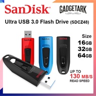 [SG] SanDisk Ultra SDCZ48 USB 3.0 16GB | 32GB | 64GB | 128GB | 256GB  Flash Drive Thumb Drive Pen Dr
