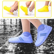 Thicken Silicone Rain Boots Transparent Non-Slip Rainproof Suit Waterproof Shoe Cover Home Dust-proof Shoes Boots Storage Bag